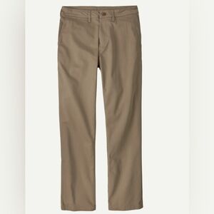 Patagonia Men's Flat Front Twill Classic Chino Tan Everyday Pants Size 36